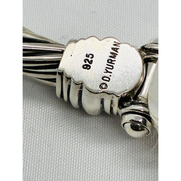 David Yurman Hinge Watch Case Bangle Bracelet 925 585 14k - Picture 12 of 14